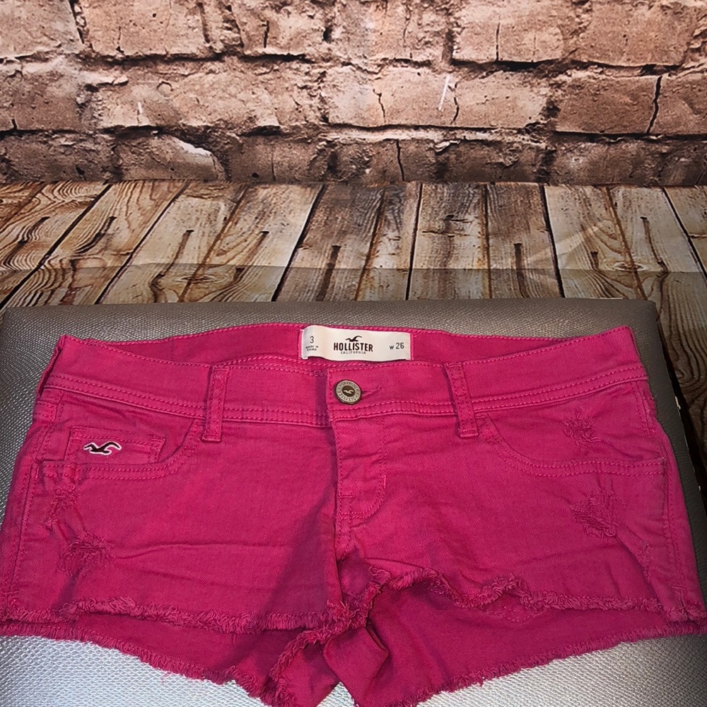 Hollister Distressed Jean Shorts